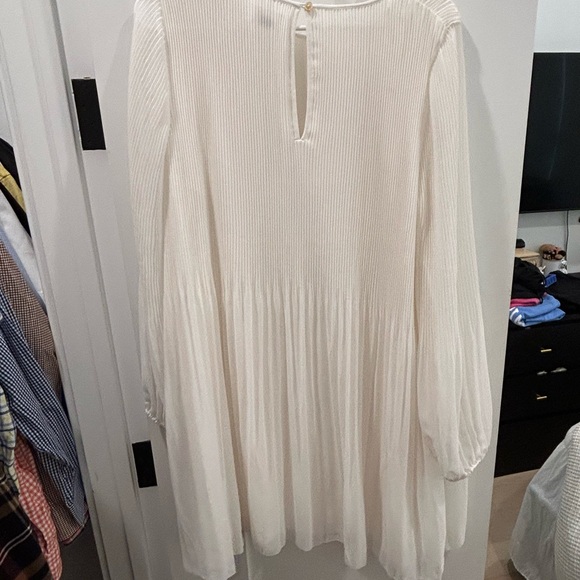 Aritzia Wilfred daydreamer mini dress size XL color light birch - Picture 3 of 4